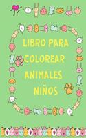 Libro para Colorear Animales Ninos