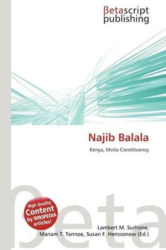 Najib Balala: (English)