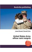United States Army Officer Rank Insignia