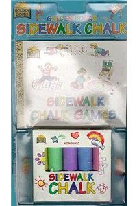Sidewalk Chalk Games Bk.Toy