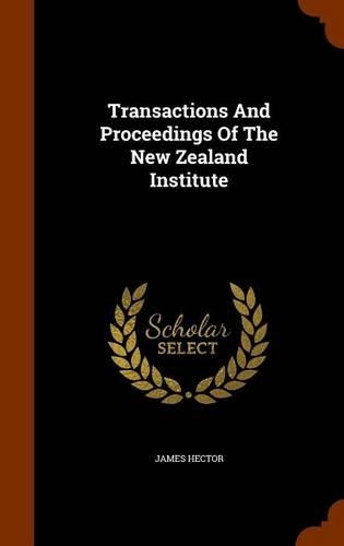 Transactions and Proceedings of the New Zealand Institute