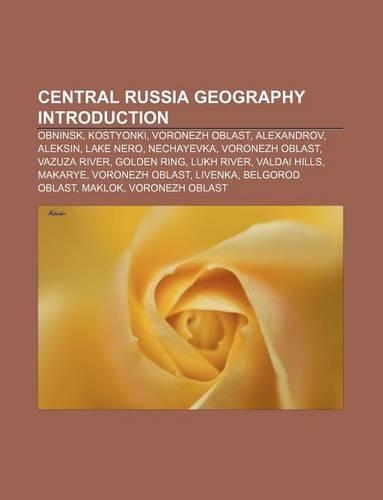 Central Russia Geography Introduction