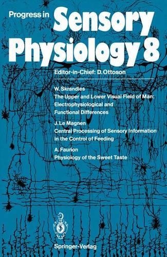 Progress in Sensory Physiology Vol 8
