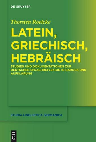 Latein, Griechisch, Hebraisch