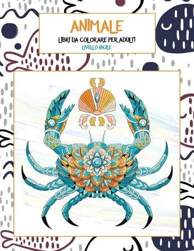 Libri da colorare per adulti - Livello facile - Animale