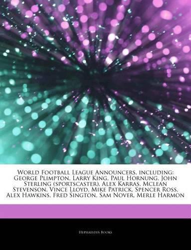 Articles on World Football League Announcers, Including