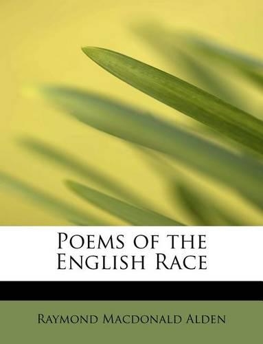 Poems of the English Race