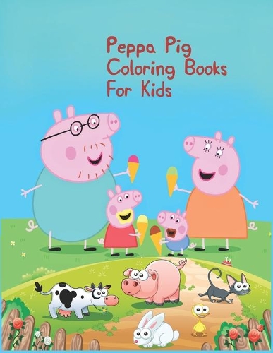 Peppa Pig Coloring Books For Kids