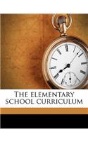 The Elementary School Curriculum