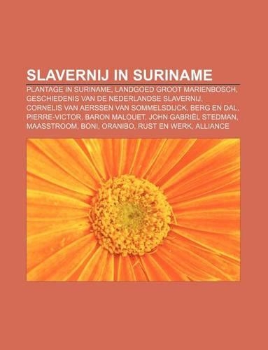 Slavernij in Suriname