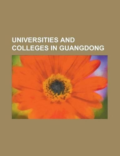 Universities and Colleges in Guangdong