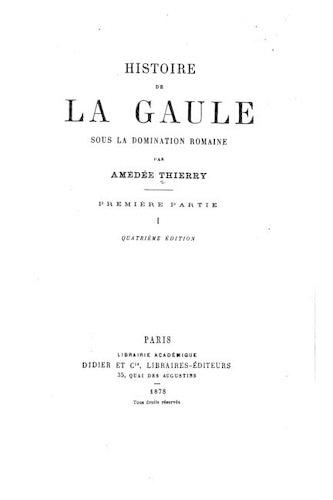 Histoire de la Gaule sous la domination romaine