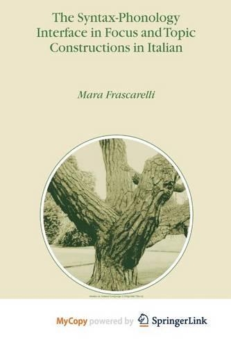 The Syntax-Phonology Interface in Focus and Topic Constructions in Italian