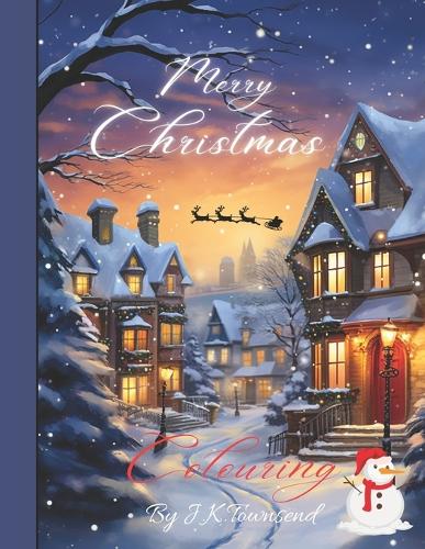 Merry Christmas Coloring Book for Adults