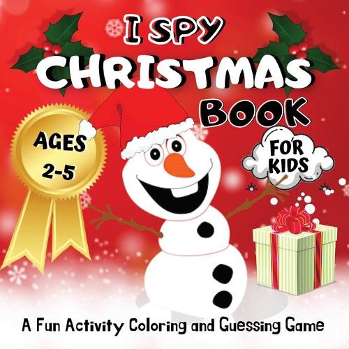 I Spy Christmas Book for Kids Ages 2-5