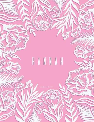 Hannah Journal To Write In