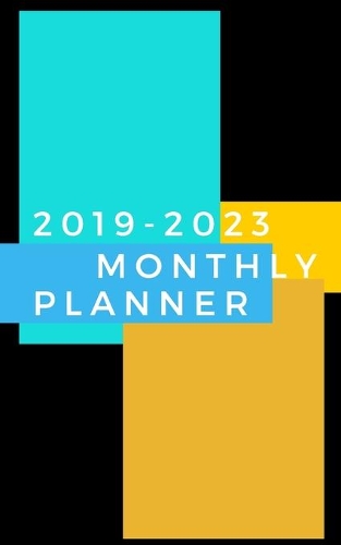 2019-2023 Monthly Planner