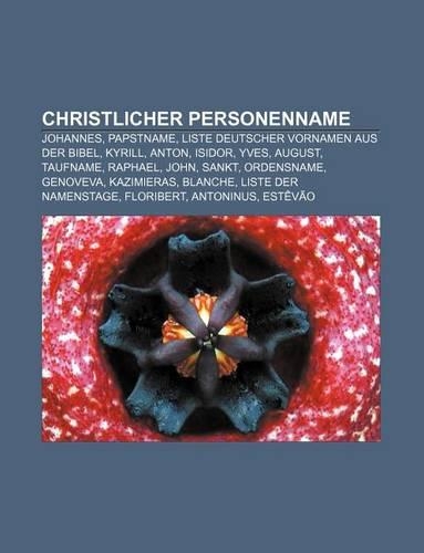 Christlicher Personenname