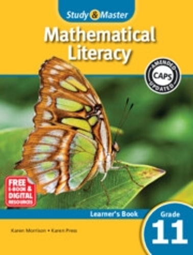 Study & Master Mathematical Literacy Learner's Book Grade 11 English