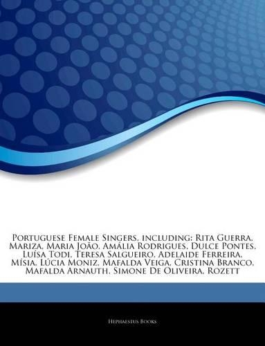 Articles on Portuguese Female Singers, Including