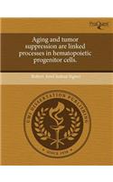 Aging and Tumor Suppression Are Linked Processes in Hematopoietic Progenitor Cells