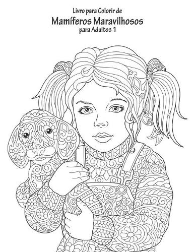 Livro para Colorir de Mamíferos Maravilhosos para Adultos 1