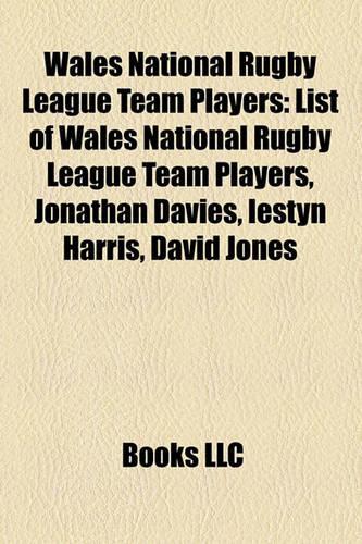 Wales National Rugby League Team Players