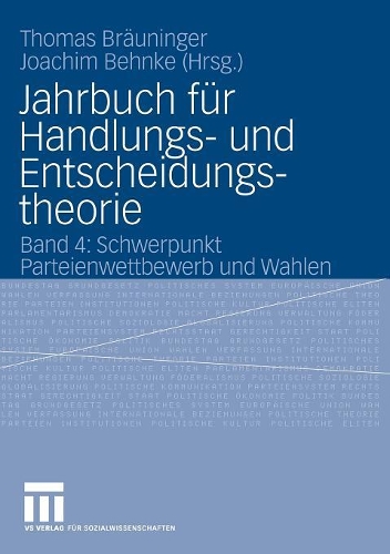Jahrbuch für Handlungs- und Entscheidungstheorie