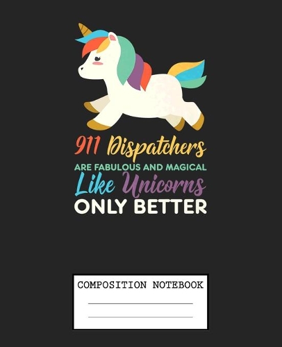 Composition Notebook: Funny Unicorn Soft Glossy Cover Unicorns Kids Wide Ruled Blank Lined Journal Paper 7.5 x 9.25 Inches 110 Pages