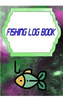 Fishing Log Book Journal