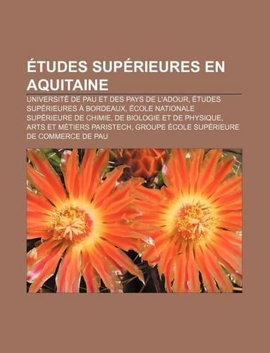 Etudes Superieures En Aquitaine