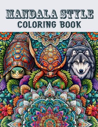 Mandala Style Coloring Book