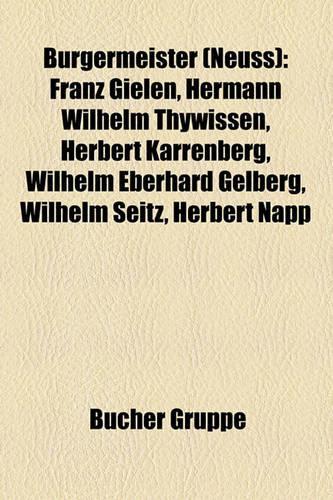 Brgermeister (Neuss)