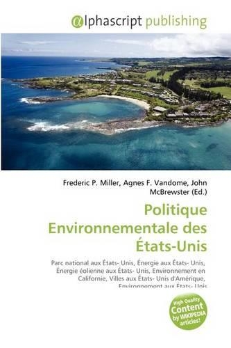 Politique Environnementale Des Etats-Unis