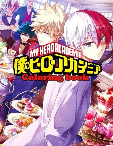 My hero academia Coloring book