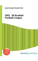 1953 54 Scottish Football League