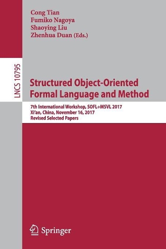 Structured Object-Oriented Formal Language and Method