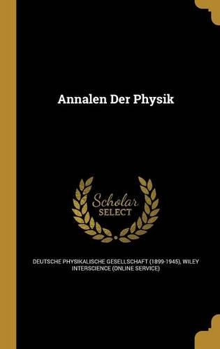 Annalen Der Physik: (English)