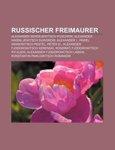 Russischer Freimaurer
