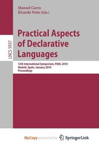 Practical Aspects of Declarative Languages