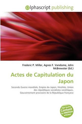 Actes de Capitulation Du Japon