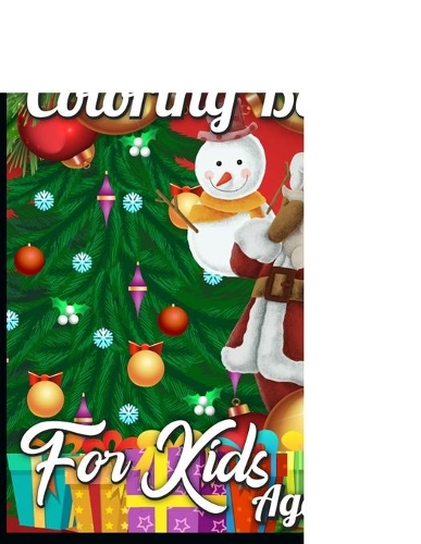 Big Christmas Tree Coloring Book For Kids Ages 2-5