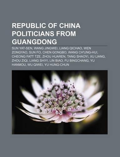 Republic of China Politicians from Guangdong