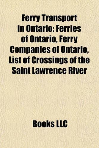 Ferry Transport in Ontario