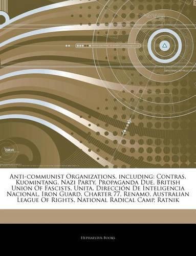 Articles on Anti-Communist Organizations, Including