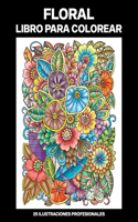 Floral Libro para Colorear