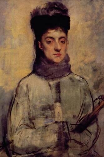 ''Woman With an Umbrella'' by Edgar Degas