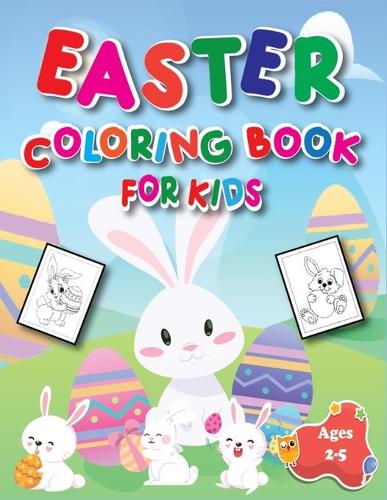 Easter Coloring Book for Kids Ages 2-5