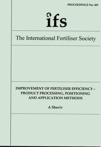 Improvement of Fertiliser Efficiency
