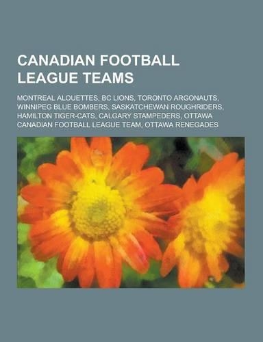 Canadian Football League Teams